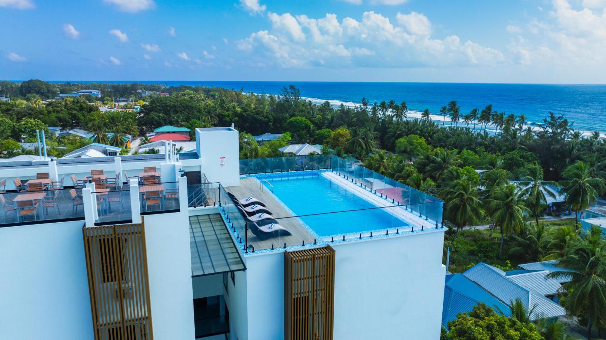 Ocean Pearl Fuvahmulah Hotel Bagian luar foto