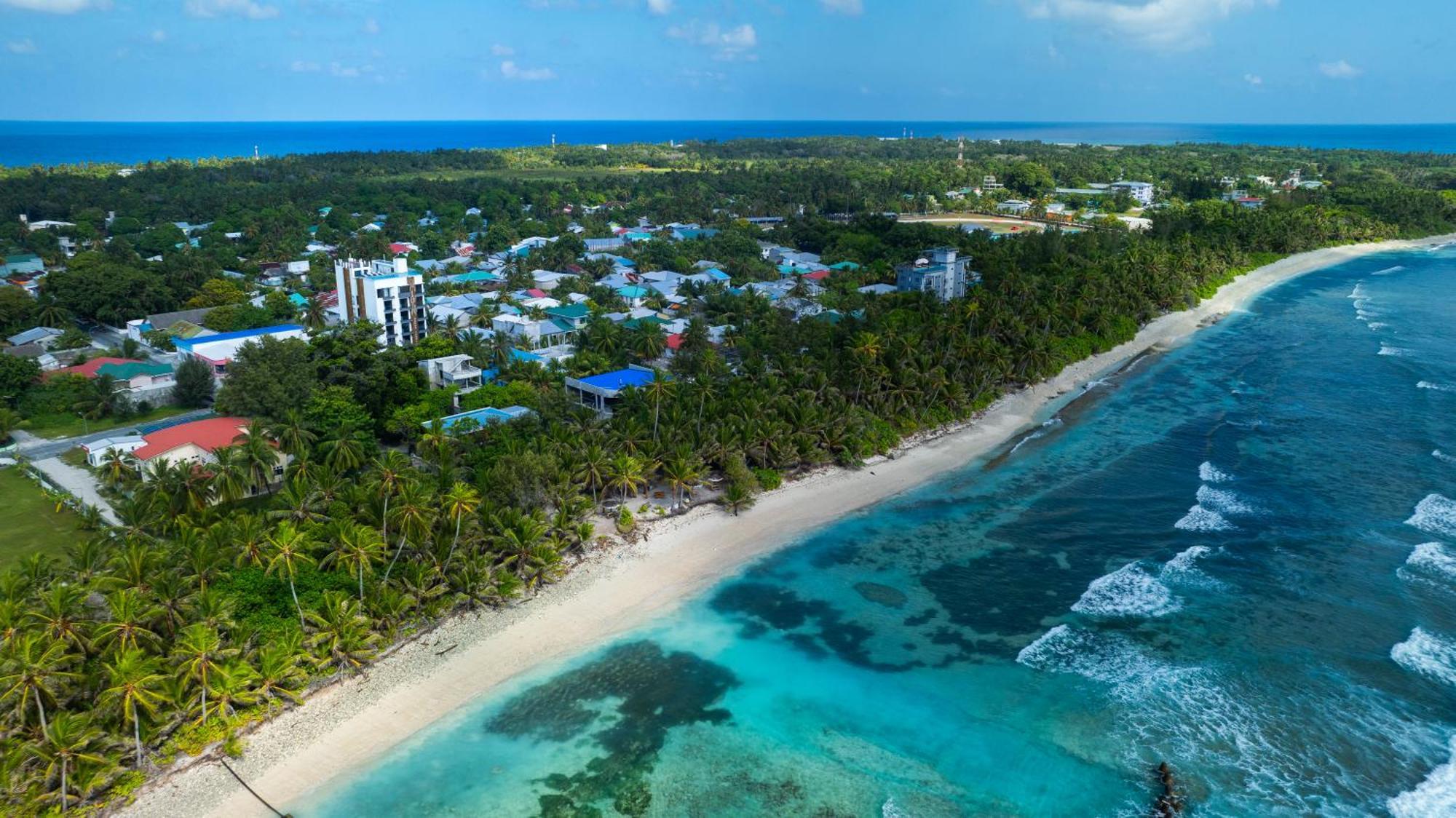 Ocean Pearl Fuvahmulah Hotel Bagian luar foto